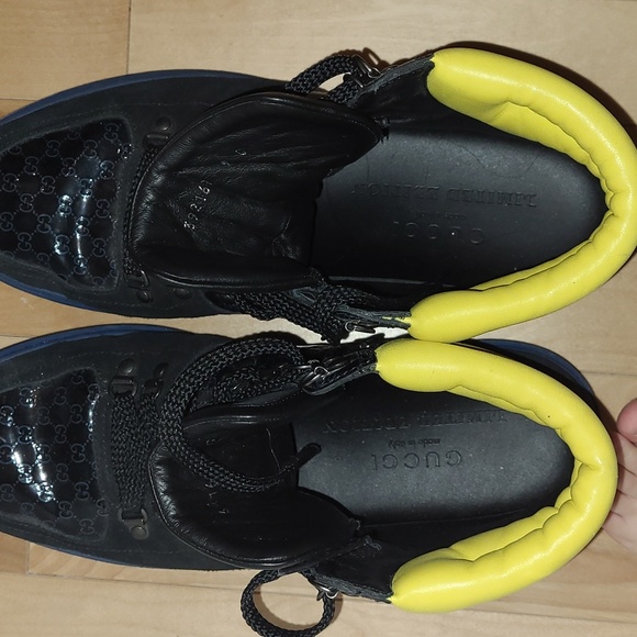 Authentic Gucci high top shoe - Picture 6 of 7